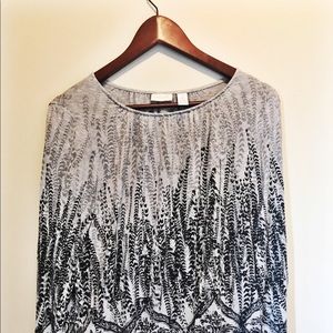 CHICO’S | patterned blouse